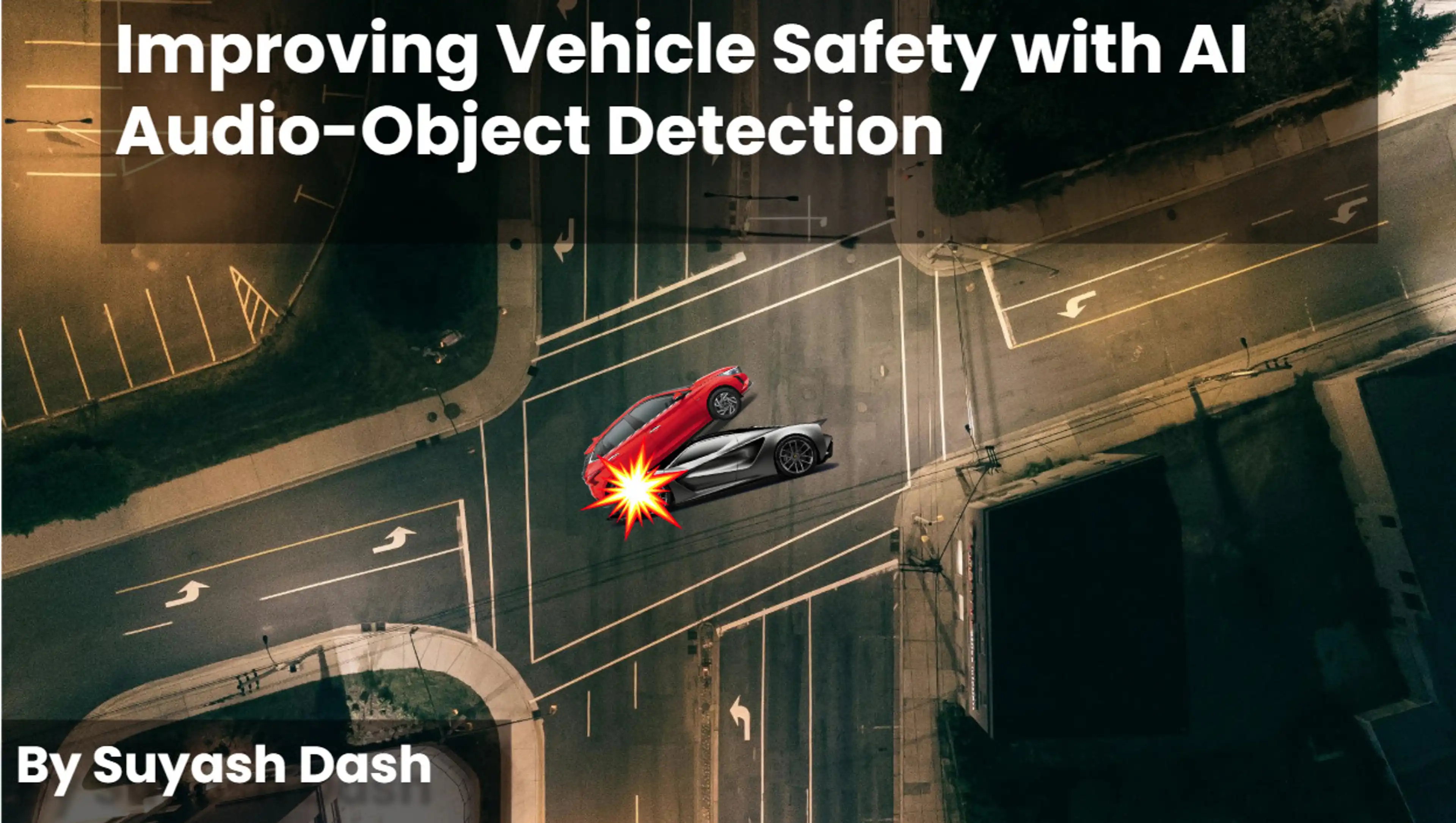 Can audio detection improve safety of any vehicle and passengers when object detection fails?