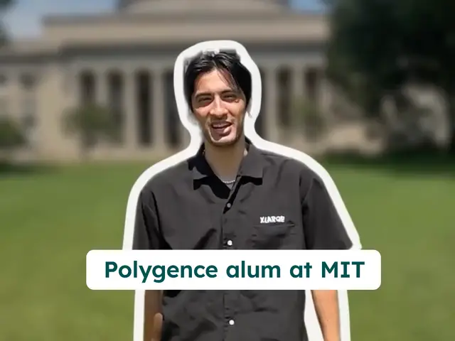 Polygence alum Luke at MIT