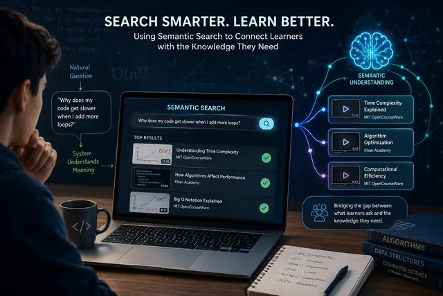 Evaluating Semantic Search vs. Keyword Search for Educational Video Retrieval in Technical Subjects